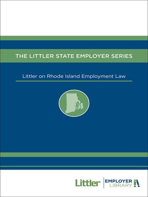 cover image of Littler on Rhode Island Employment Law